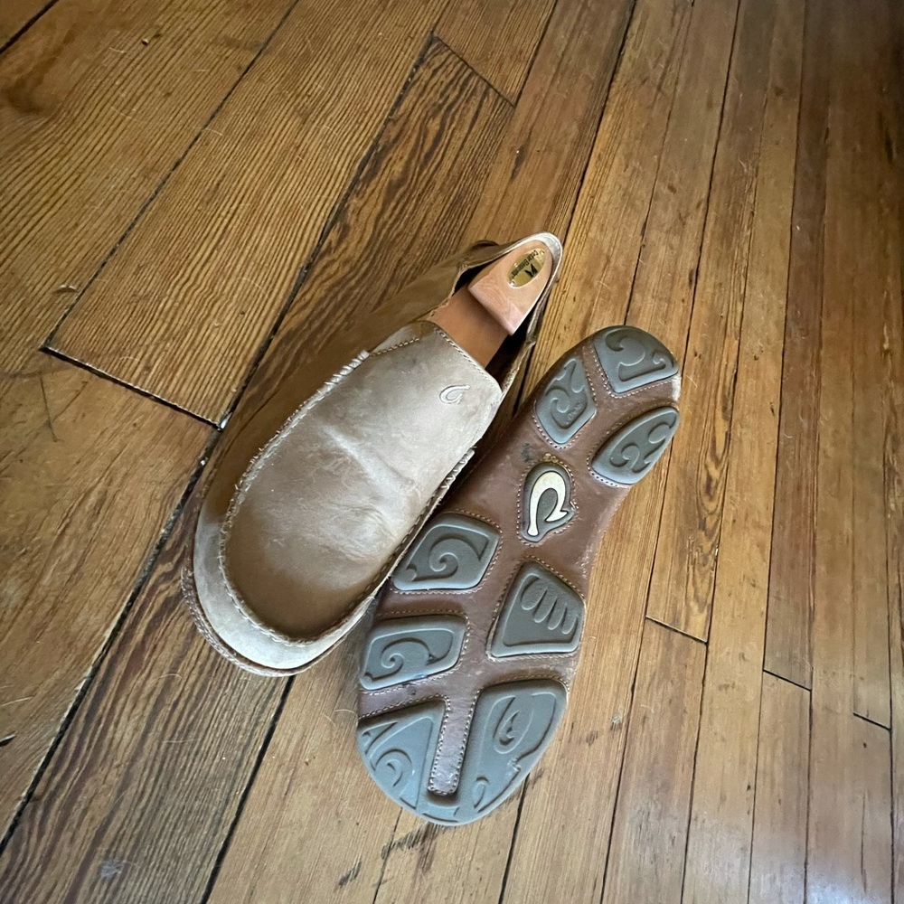 Olukai Moloa leather loafer sz 11.5